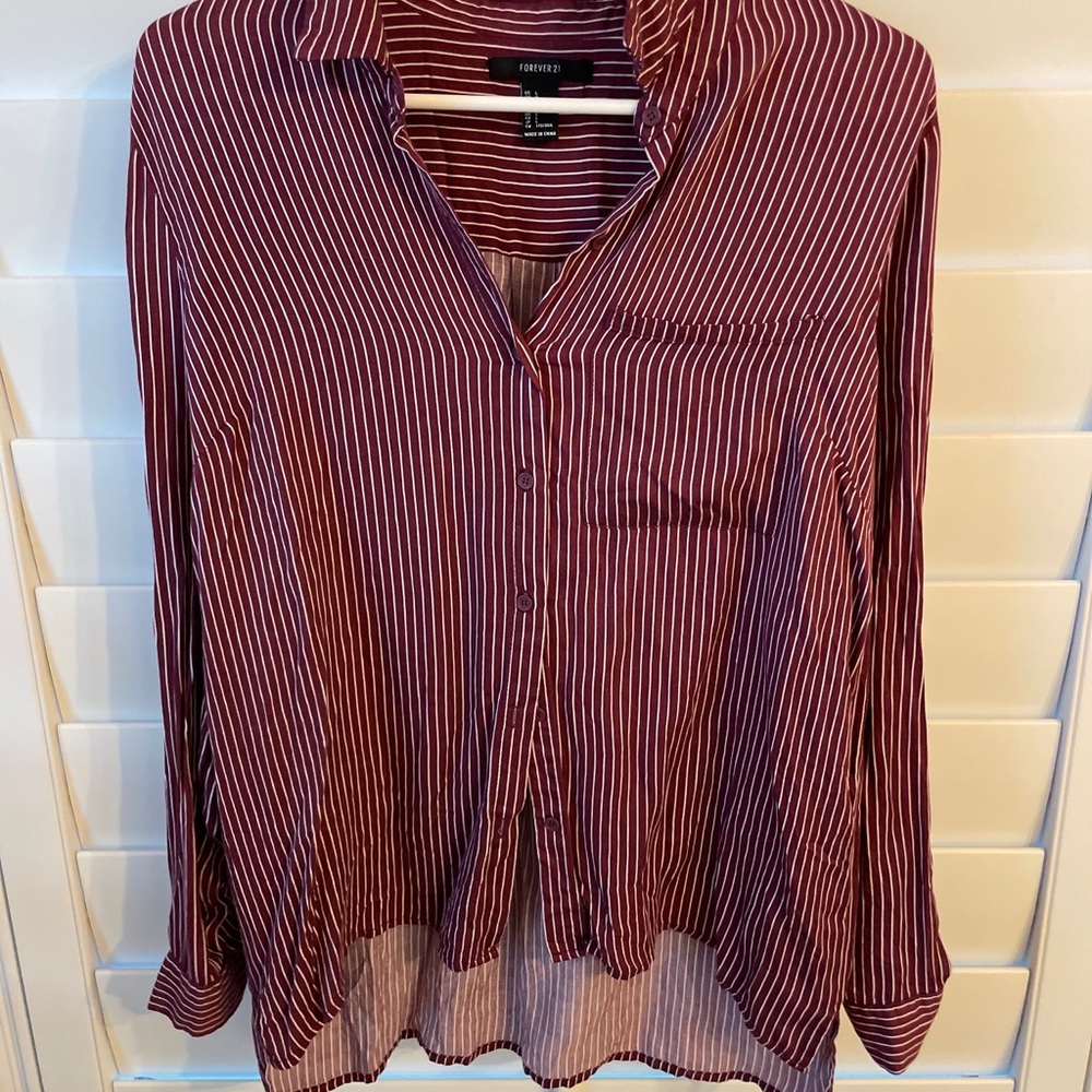 Button down, soft fabric